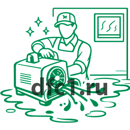 Сушка и уборка после потопа в Ревде